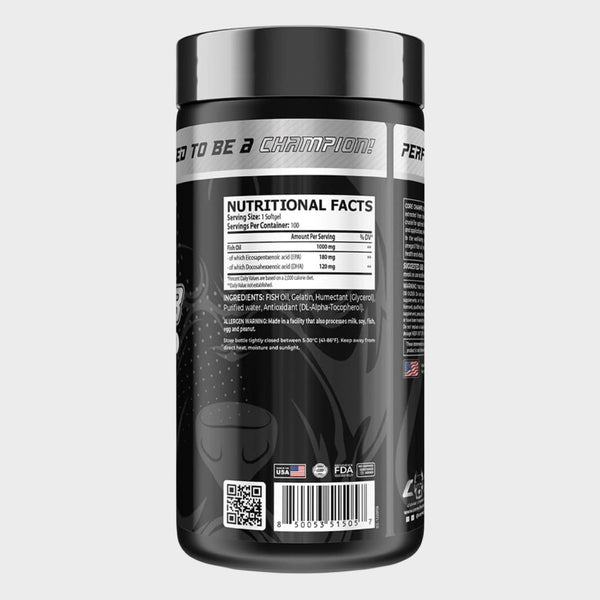Core Champs Omega-3 Fish Oil 100mg 100 Softgels
