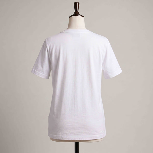 White Plain Lycra Cotton Tshirt