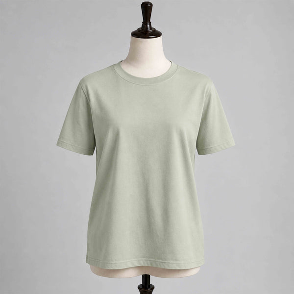 Steal Grey Lycra Cotton Tshirt
