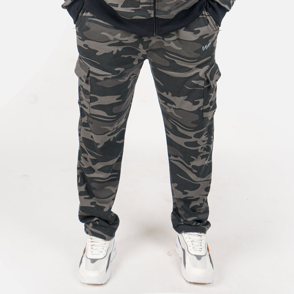 Winter Camo Fleece Cargo Trouser