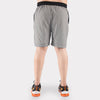 Black/Smoky Gray Micro Interlock Training Shorts