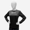 Wear To Fit Black Quick Dry Full Sleeves T-Shirt
