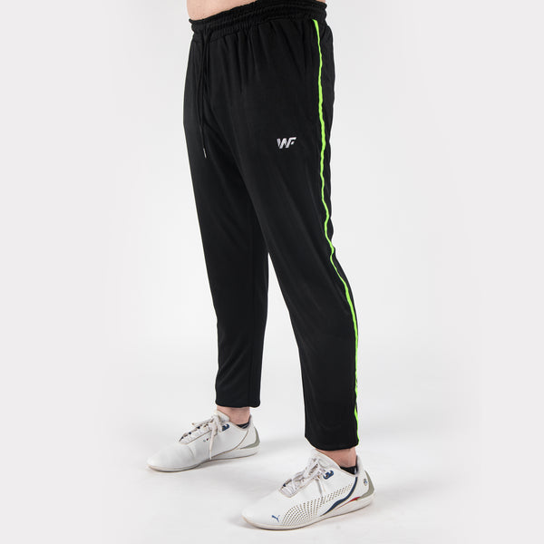 Black Quick Dry Bottoms with Single Neon