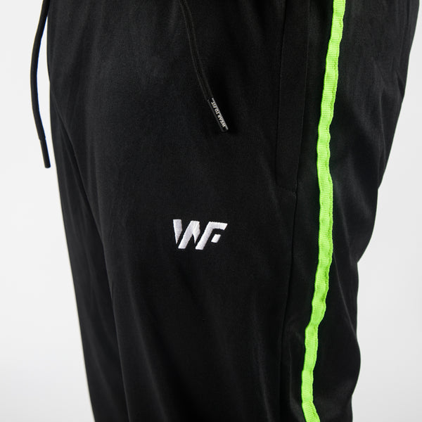 Black Quick Dry Bottoms with Single Neon