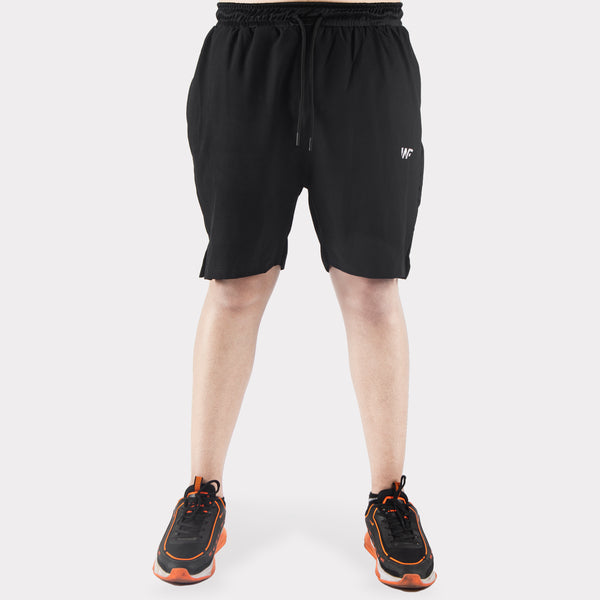 All Black Full Compression Training Shorts