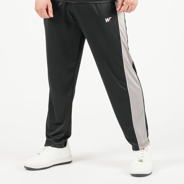 Black with Silver Panel Bottoms