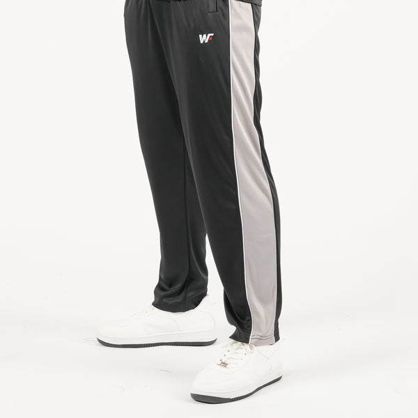 Black with Silver Panel Bottoms