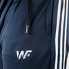 Navy Three Stripes Hawk Series Bottoms With Piping