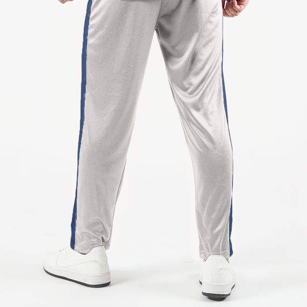 Silver with Blue Panel Bottoms