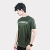 Run Machine Dark Green Quick Dry T-Shirt
