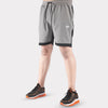 Smoky Gray/Black Micro Interlock Training Shorts