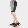 Smoky Gray/Black Micro Interlock Training Shorts