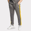 Gray Quick Dry Bottoms with mustard Mesh Panel