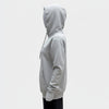 Unisex Round Neck Grey Hoodie