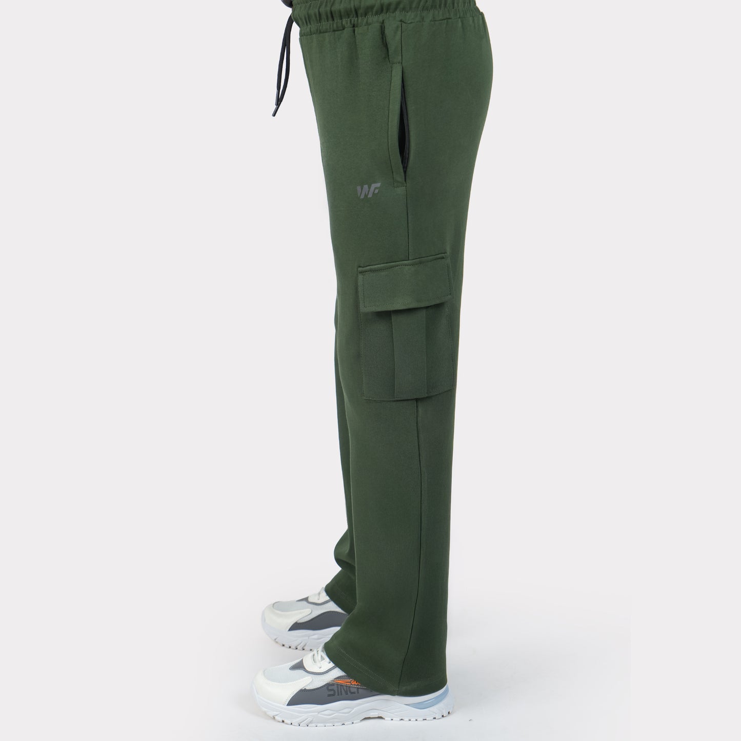 Pure Cotton Green Cargo Trouser