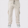 Pure Cotton Off White Cargo Trouser