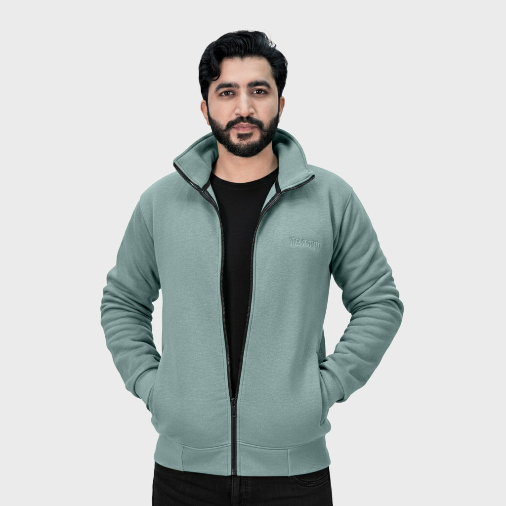 Unisex Zinc Full Zipper