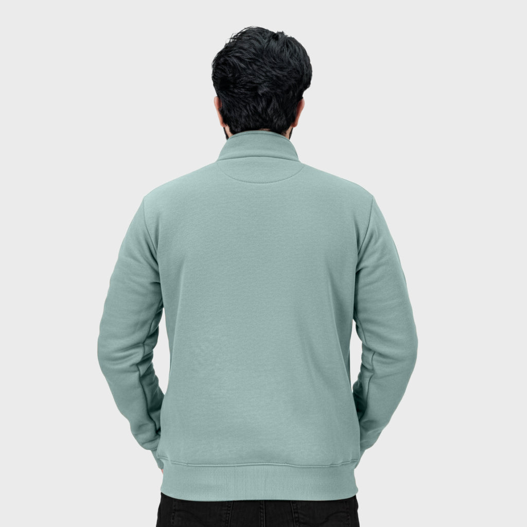 Unisex Zinc Full Zipper