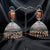 Brown Stone Traditional Jhumkas