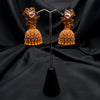 Handcrafted Amber Jhumkas