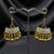 Black Enamal Jhumka