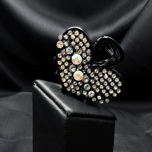 Black Heart Hair Clawk Clip