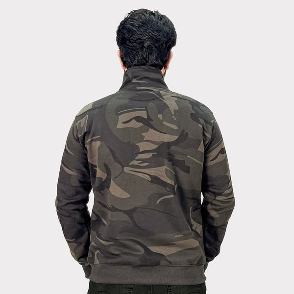 Unisex CamoFull Zipper