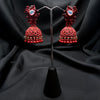 Handcrafted Red jhumkas