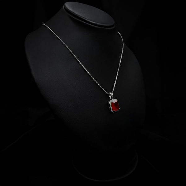 Baby Red Stone Necklace