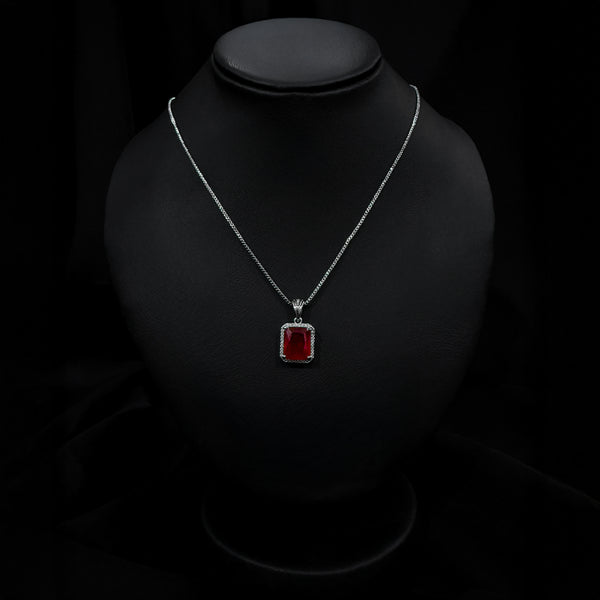 Baby Red Stone Necklace