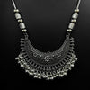 Oxidized Tribal Silver Set