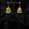 MultiColor Jhumka Earings With Pearl Tessels