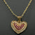 Heart Shaped Golden Set