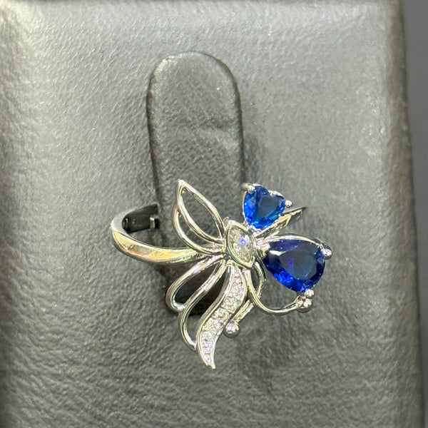 Butterfly Shaped gemstone ring