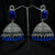 Blue Stone Traditional Jhumkas