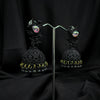 Handcrafted Black Jhumkas