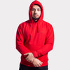 Unisex Round Neck Red Hoodie