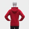 Unisex Round Neck Red Hoodie