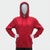 Unisex Round Neck Red Hoodie