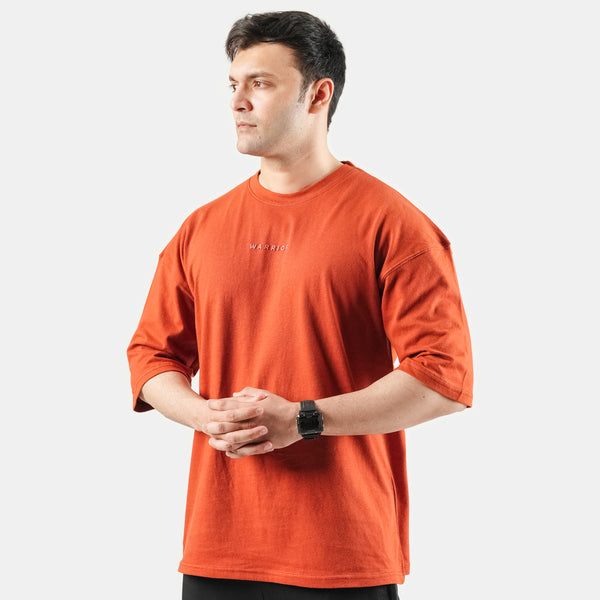 Warrior Orange Drop Shoulder