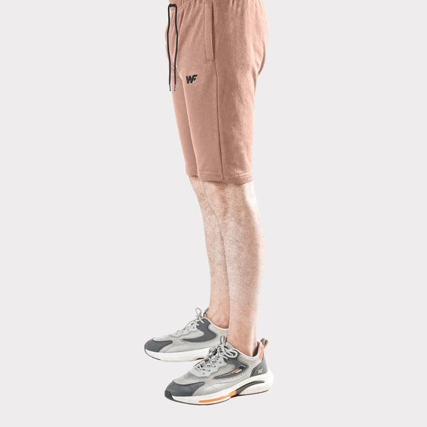 Brown Terry Shorts