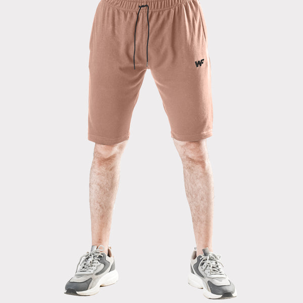 Brown Terry Shorts