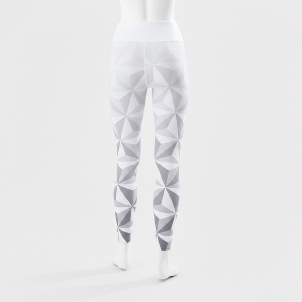 Geometric Print High-Waist Leggings
