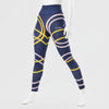 Navy Rings printed dryfit legging