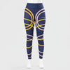 Navy Rings printed dryfit legging