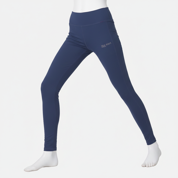Plain Navy Blue leggings