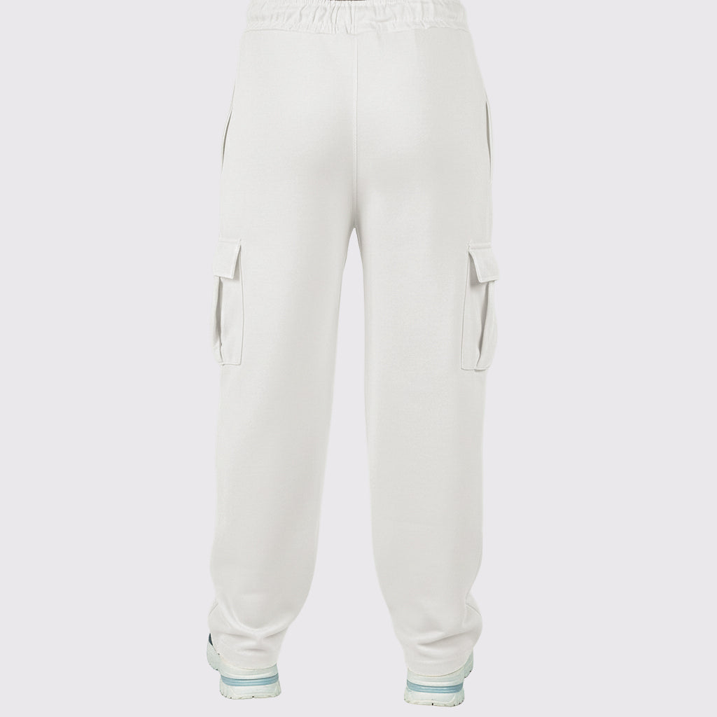 Pure cotton Milky White Cargro Trouser