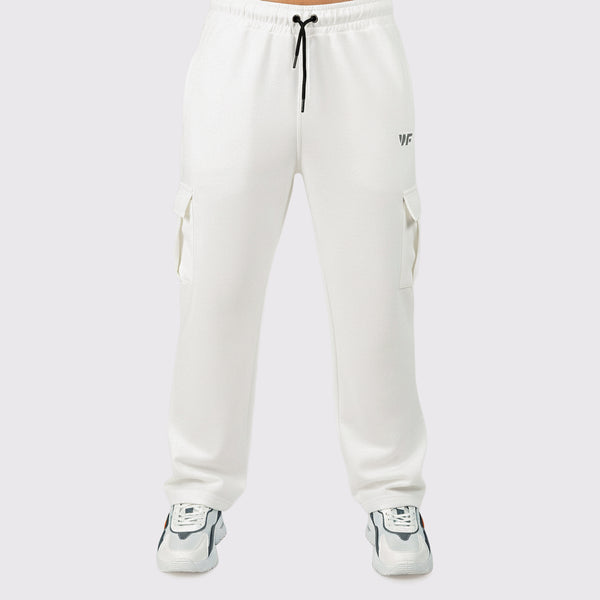 Pure cotton Milky White Cargro Trouser