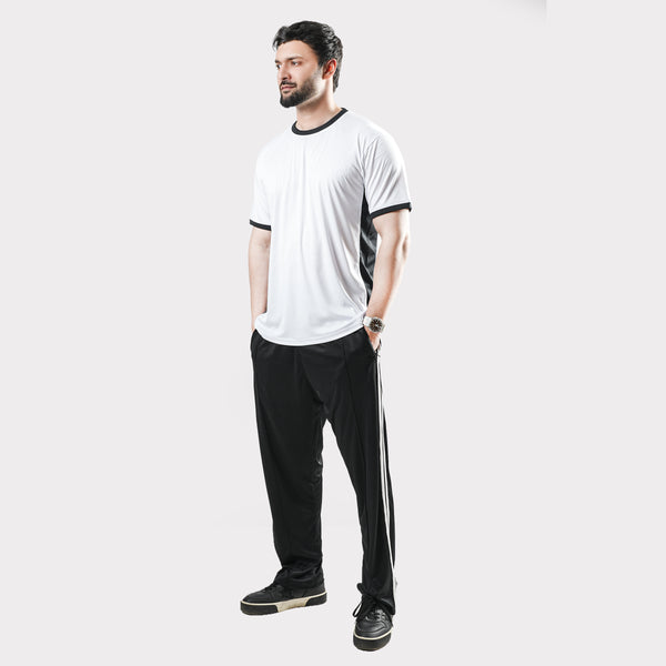 Black & White contrast Tracksuit