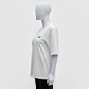 Plain White V-Neck Relaxed Fit Tshirt